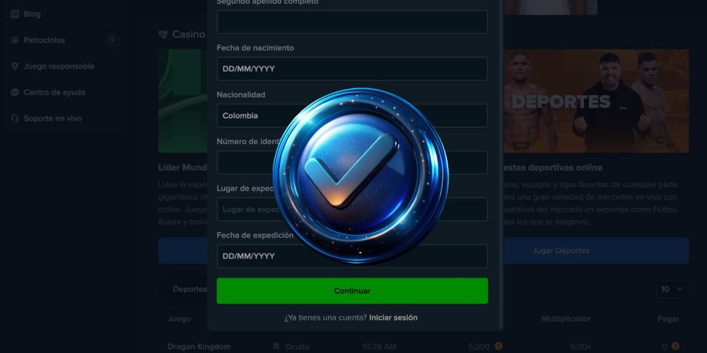 confirmar correo electr&oacute;nico